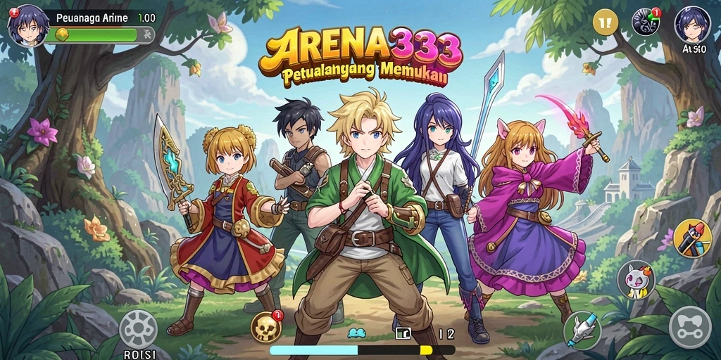 Tampilan menarik dari gameplay ARENA333 yang memukau.