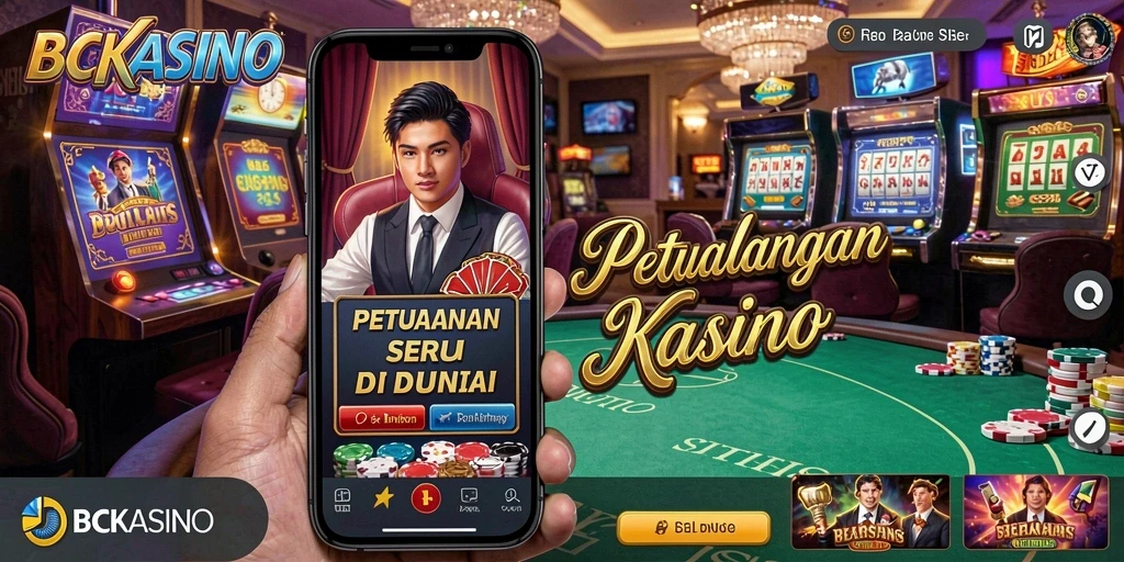 Tampilan gameplay petualangan yang seru di BCKASINO.