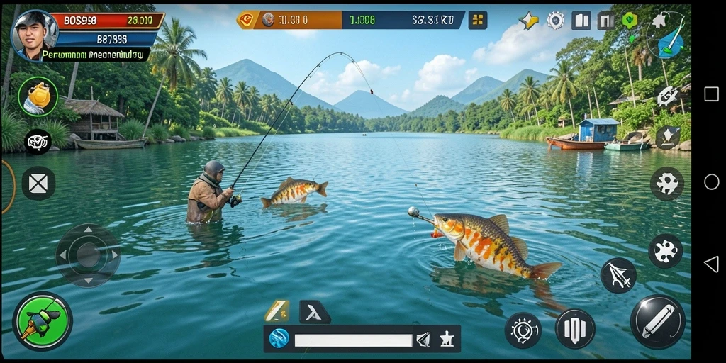 Tangkapan ikan terbesar dalam gameplay BOS898.
