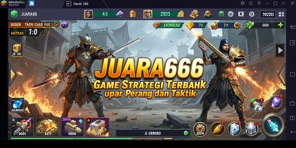 Tampilan gameplay JUARA666 yang mendebarkan dalam pertempuran strategi.