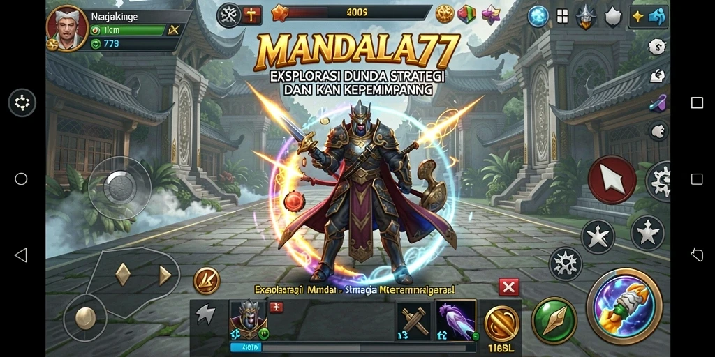 Gameplay menawan dari MANDALA77 dengan elemen strategi yang mendalam.