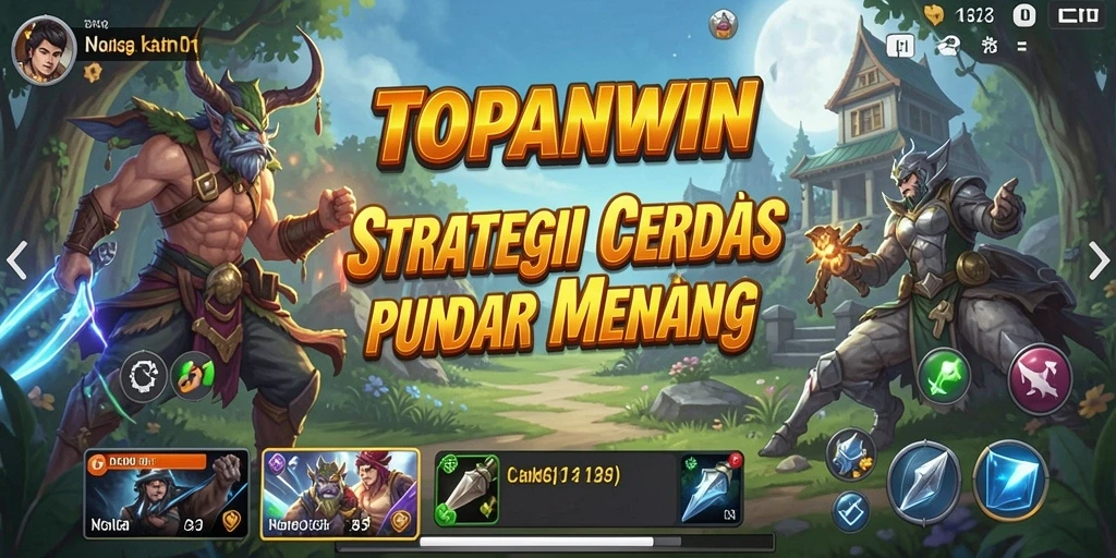 Tampilan gameplay di TOPANWIN menampilkan pertempuran strategis yang mendebarkan.
